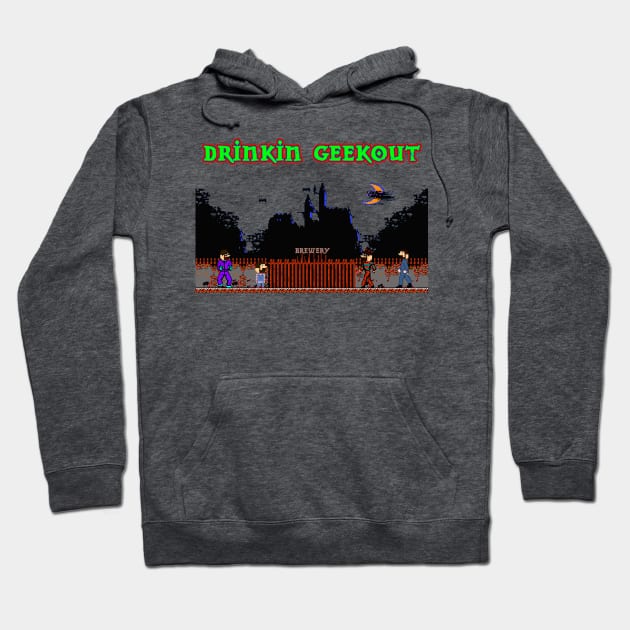 DrinkIN GeekOUT CraftBeervania Hoodie by DrinkIN GeekOUT Armor Shop